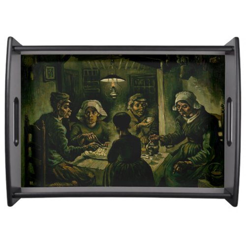 Vincent van Gogh _ The Potato Eaters Serving Tray