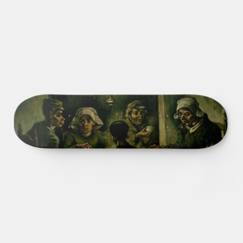 Vincent van Gogh _ The Potato Eaters Skateboard