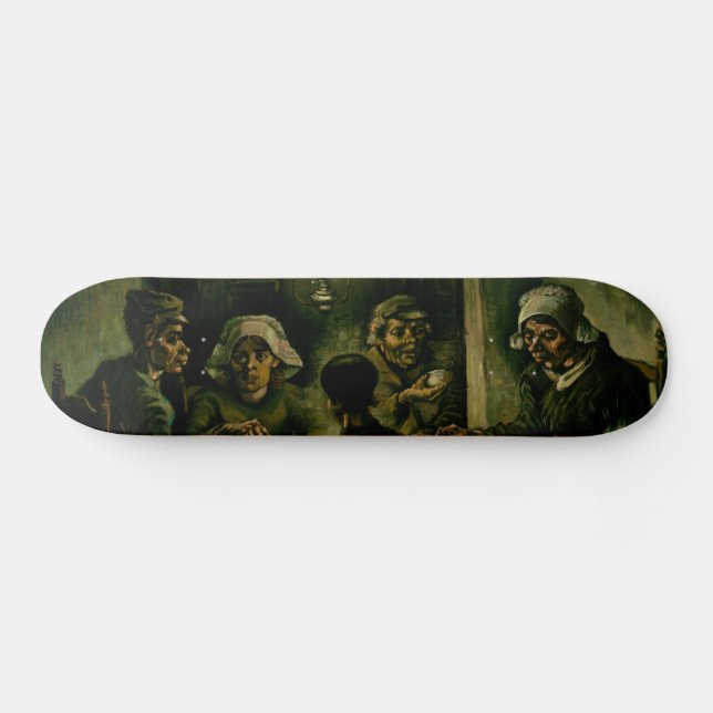 Vincent van Gogh - The Potato Eaters Skateboard (Horz)