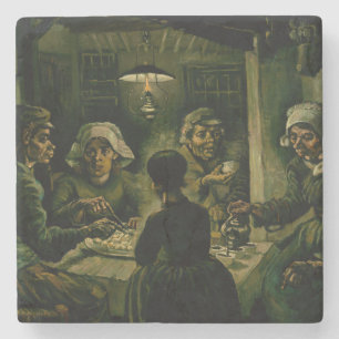 Vincent van Gogh - The Potato Eaters Stone Coaster