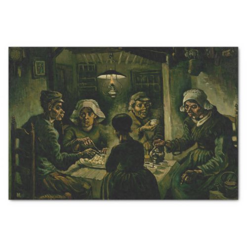 Vincent van Gogh _ The Potato Eaters Tissue Paper