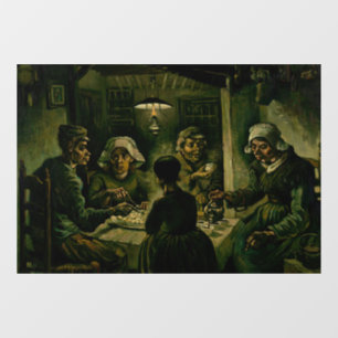 Vincent van Gogh - The Potato Eaters Window Cling