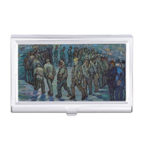 Vincent van Gogh _ The Prison Courtyard Business Card Case