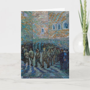 Vincent van Gogh - The Prison Courtyard Card