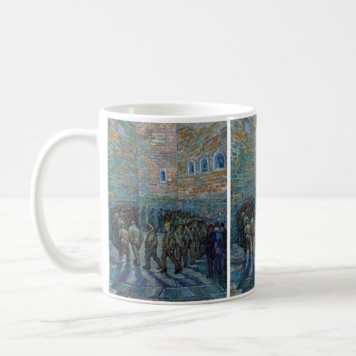 Vincent van Gogh _ The Prison Courtyard Coffee Mug