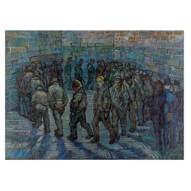 Vincent van Gogh - The Prison Courtyard Cutting Board (Front)