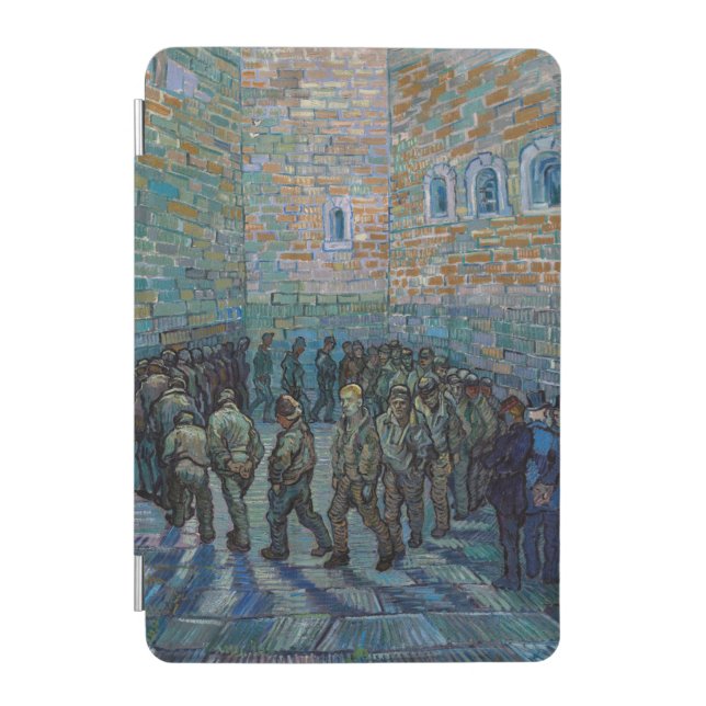 Vincent van Gogh - The Prison Courtyard iPad Mini Cover (Front)