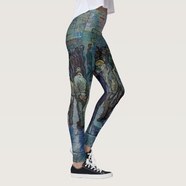 Vincent van Gogh - The Prison Courtyard Leggings (Right)