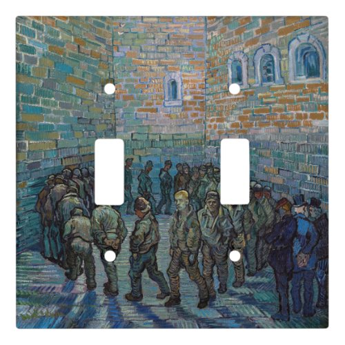 Vincent van Gogh _ The Prison Courtyard Light Switch Cover
