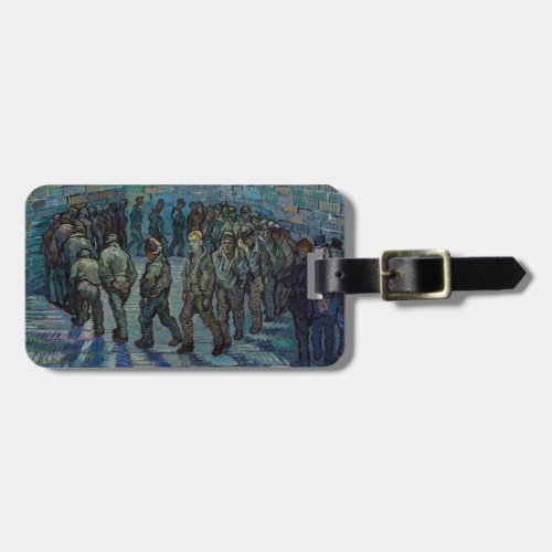 Vincent van Gogh _ The Prison Courtyard Luggage Tag