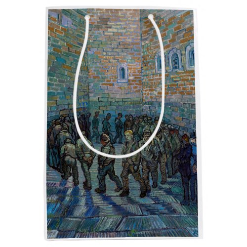 Vincent van Gogh _ The Prison Courtyard Medium Gift Bag