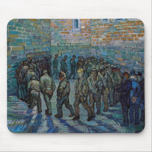 Vincent van Gogh - The Prison Courtyard Mouse Pad