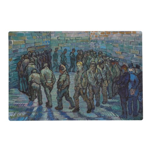 Vincent van Gogh _ The Prison Courtyard Placemat