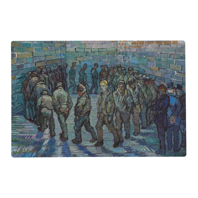 Vincent van Gogh - The Prison Courtyard Placemat (Front)