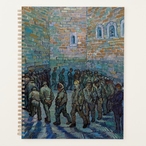 Vincent van Gogh _ The Prison Courtyard Planner