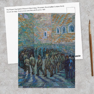 Vincent van Gogh - The Prison Courtyard Postcard