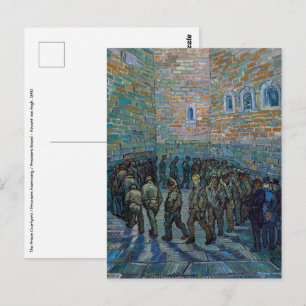 Vincent van Gogh - The Prison Courtyard Postcard