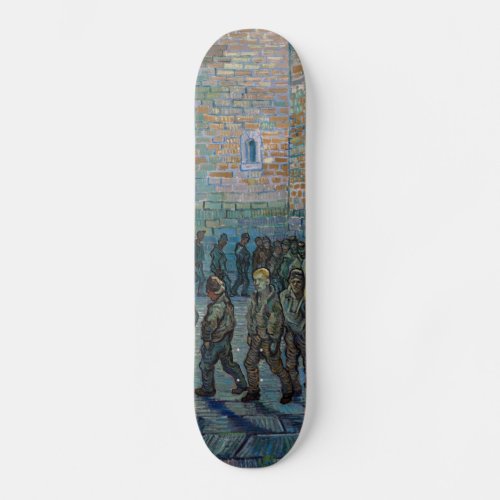 Vincent van Gogh _ The Prison Courtyard Skateboard