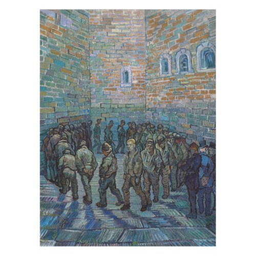Vincent van Gogh _ The Prison Courtyard Tablecloth