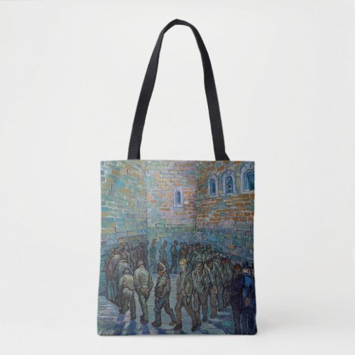 Vincent van Gogh _ The Prison Courtyard Tote Bag