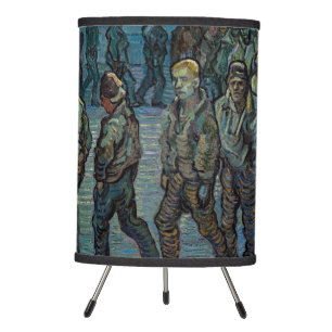 Vincent van Gogh - The Prison Courtyard Tripod Lamp