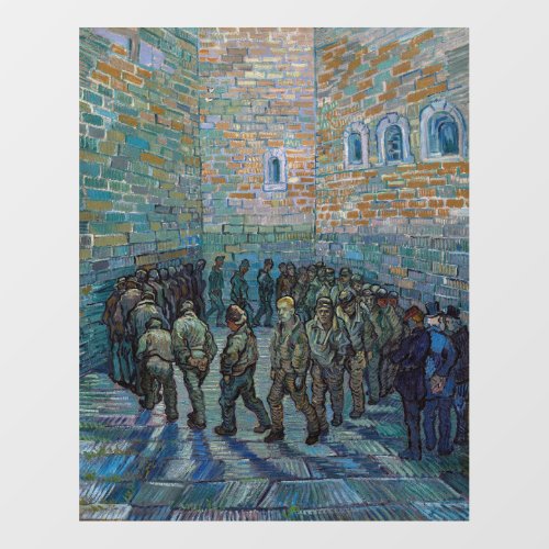 Vincent van Gogh _ The Prison Courtyard Wall Decal