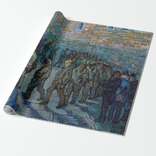 Vincent van Gogh - The Prison Courtyard Wrapping Paper