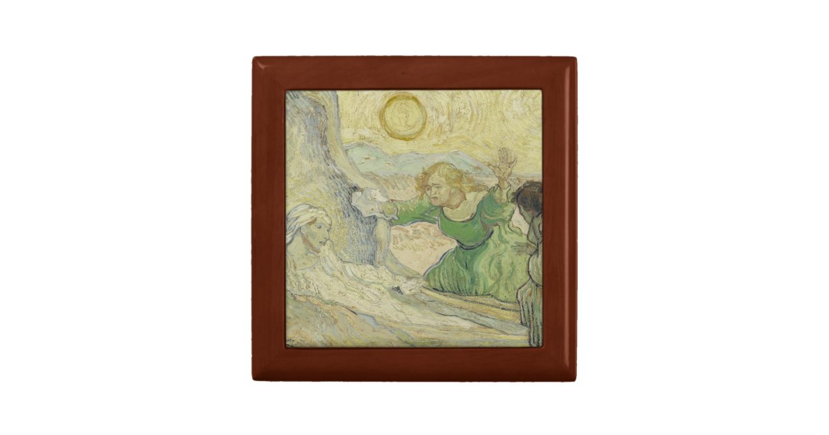 Vincent van Gogh - The Raising of Lazarus Gift Box | Zazzle
