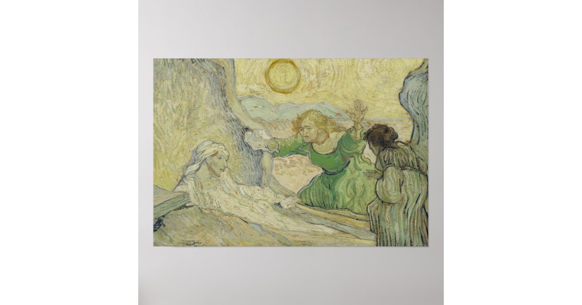 Vincent van Gogh - The Raising of Lazarus Poster | Zazzle