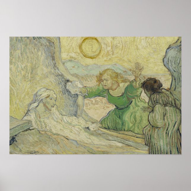 Vincent van Gogh - The Raising of Lazarus Poster (Front)