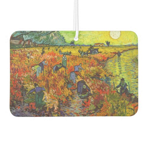 Vincent van Gogh _ The Red Vineyard Air Freshener