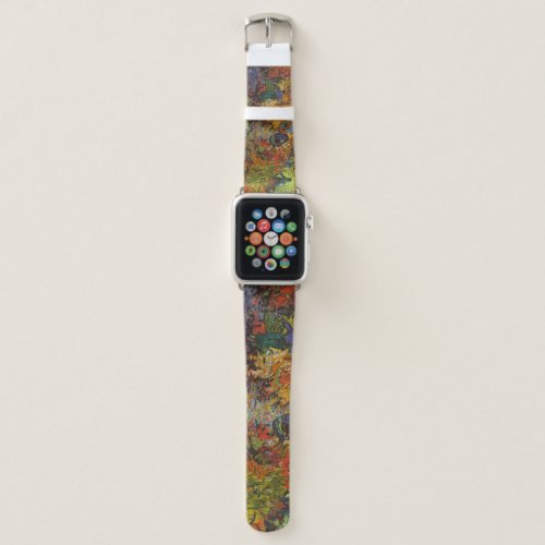 Vincent van Gogh _ The Red Vineyard Apple Watch Band