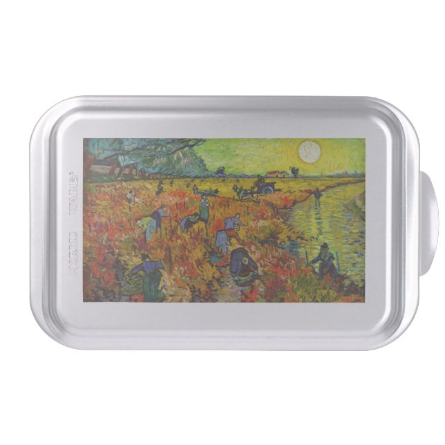 Vincent van Gogh - The Red Vineyard Cake Pan (Front)