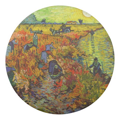 Vincent van Gogh _ The Red Vineyard Eraser