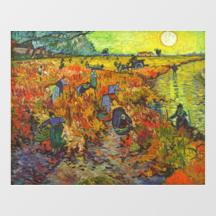 Vincent van Gogh - The Red Vineyard Floor Decals
