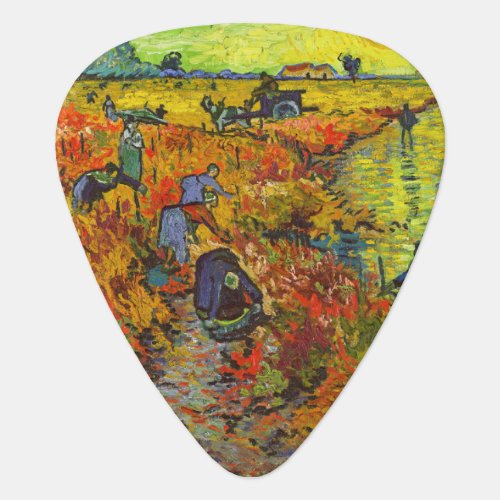 Vincent van Gogh _ The Red Vineyard Guitar Pick