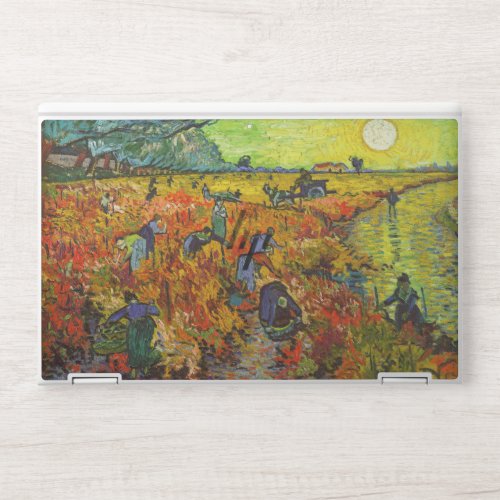 Vincent van Gogh _ The Red Vineyard HP Laptop Skin