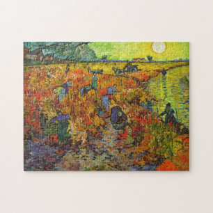Vincent van Gogh - The Red Vineyard Jigsaw Puzzle