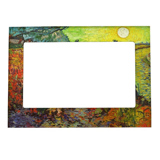 Vincent van Gogh - The Red Vineyard Magnetic Frame (Front)
