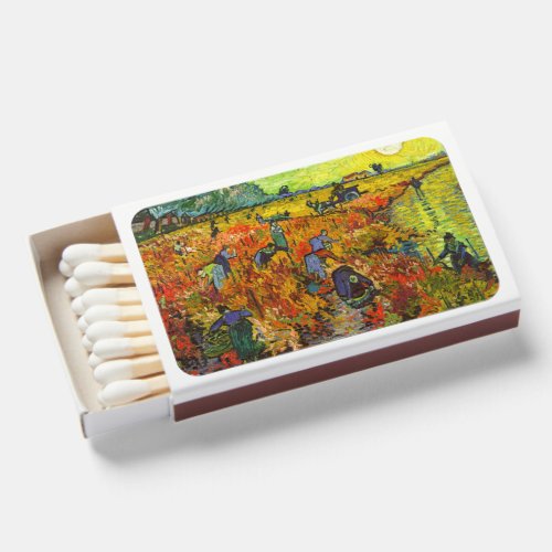 Vincent van Gogh _ The Red Vineyard Matchboxes