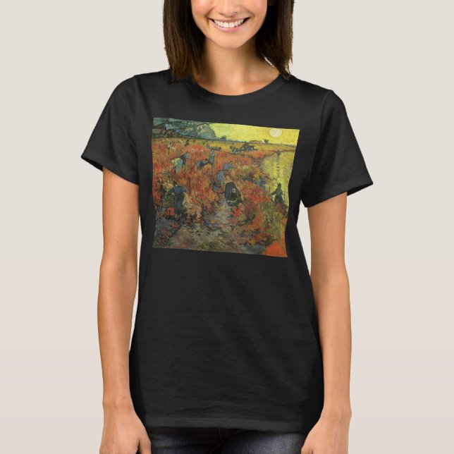Vincent van Gogh - The Red Vineyard T-Shirt (Front)
