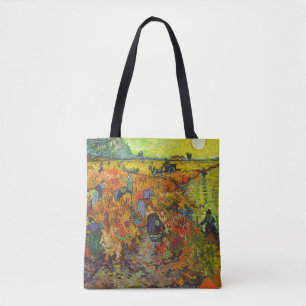 Vincent van Gogh - The Red Vineyard Tote Bag