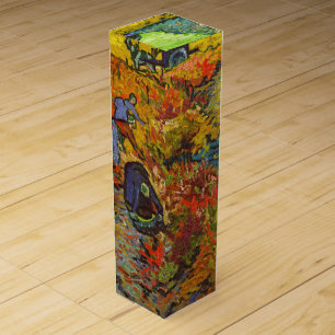 Vincent van Gogh - The Red Vineyard Wine Box