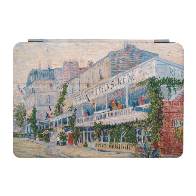 Vincent van Gogh - The Restaurant de la Sirene iPad Mini Cover (Horizontal)