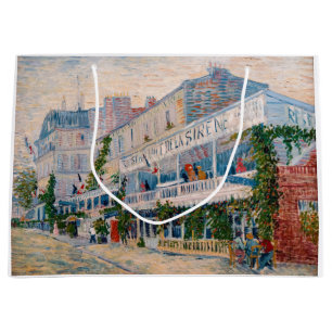 Vincent van Gogh - The Restaurant de la Sirene Large Gift Bag