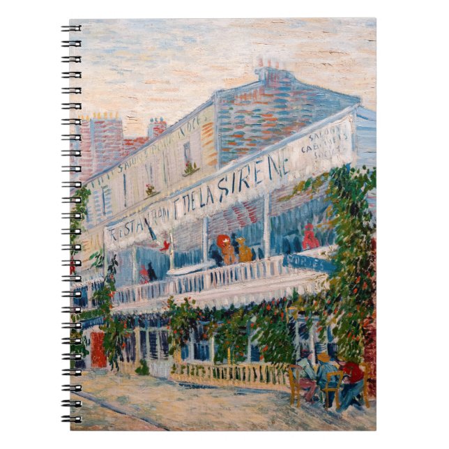 Vincent van Gogh - The Restaurant de la Sirene Notebook (Front)