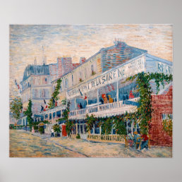 Vincent van Gogh - The Restaurant de la Sirene Poster