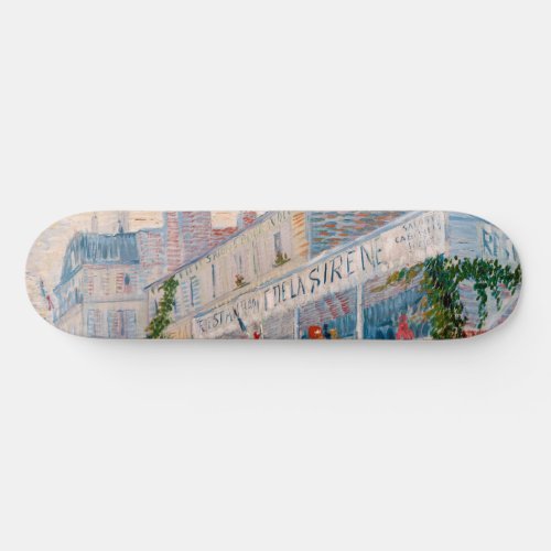 Vincent van Gogh _ The Restaurant de la Sirene Skateboard