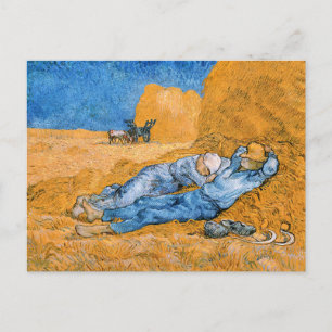 Vincent van Gogh - The Siesta Postcard