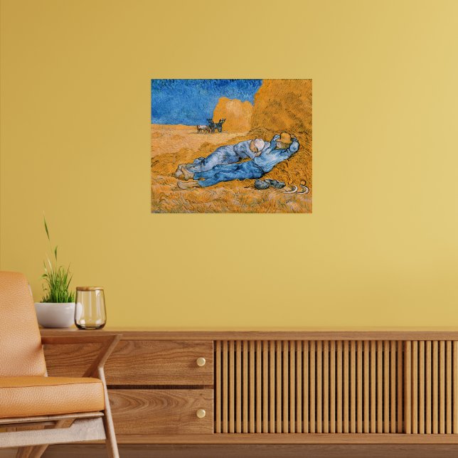 Vincent van Gogh - The Siesta Poster (Living Room 2)